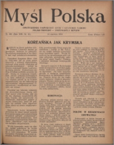 Myśl Polska : dwutygodnik poświęcony życiu i kulturze narodu 1953, R. 13 nr 12 (226)