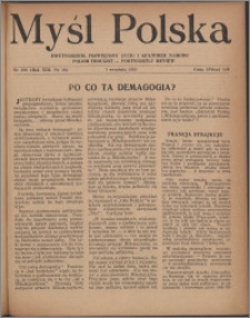 Myśl Polska : dwutygodnik poświęcony życiu i kulturze narodu 1953, R. 13 nr 16 (230)