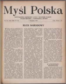 Myśl Polska : dwutygodnik poświęcony życiu i kulturze narodu 1953, R. 13 nr 20 (234)