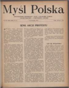 Myśl Polska : dwutygodnik poświęcony życiu i kulturze narodu 1953, R. 13 nr 21 (235)