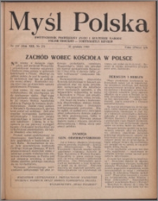 Myśl Polska : dwutygodnik poświęcony życiu i kulturze narodu 1953, R. 13 nr 23 (237)