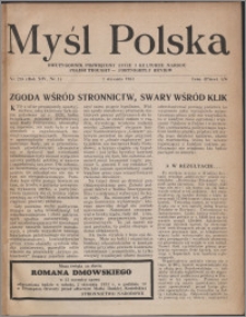 Myśl Polska : dwutygodnik poświęcony życiu i kulturze narodu 1954, R. 14 nr 1 (238)