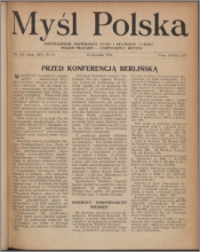 Myśl Polska : dwutygodnik poświęcony życiu i kulturze narodu 1954, R. 14 nr 2 (239)