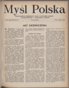 Myśl Polska : dwutygodnik poświęcony życiu i kulturze narodu 1954, R. 14 nr 6 (243)
