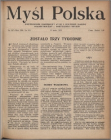 Myśl Polska : dwutygodnik poświęcony życiu i kulturze narodu 1954, R. 14 nr 10 (247)