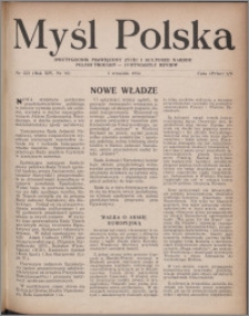 Myśl Polska : dwutygodnik poświęcony życiu i kulturze narodu 1954, R. 14 nr 16 (253)