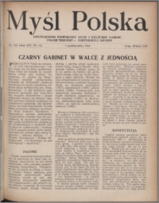 Myśl Polska : dwutygodnik poświęcony życiu i kulturze narodu 1954, R. 14 nr 18 (255)
