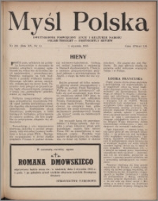 Myśl Polska : dwutygodnik poświęcony życiu i kulturze narodu 1955, R. 15 nr 1 (261)