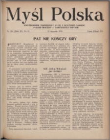 Myśl Polska : dwutygodnik poświęcony życiu i kulturze narodu 1955, R. 15 nr 2 (262)