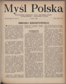Myśl Polska : dwutygodnik poświęcony życiu i kulturze narodu 1955, R. 15 nr 5 (265)