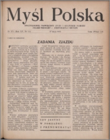Myśl Polska : dwutygodnik poświęcony życiu i kulturze narodu 1955, R. 15 nr 11 (271)