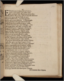 Cvm Bono Deo : hymenaioi In solemnem nuptiarum festivitatem Viri Humanißimi, Doctißimi præstantißimi Dn. Antonii Vivenesti p.t. Athenæi quod Stargardiæ Pomeranorum est ConRectoris dignissimi Sponsi Iungentis sibi matrimonio Agnisam Virginem In exemplum Natam Viri Reverendi Doctißimi Spectatißimi Dn. Nicolai Gisenhagenii Illustrißimæ ac Celsißimæ Megapolensium Ducisgbgæs-R Anngæs-R Vidugæs-R &c. a sacris concionibus Filiam Sponsam Boni ominis, honoris, amoris ergo Ab affinibus Amicis & fautoribus Decantati. Vox 2 Chori Inferioris (Sexta vox)