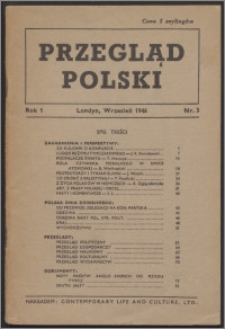 Przegląd Polski 1946, R. 1 nr 3