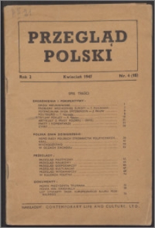 Przegląd Polski 1947, R. 2 nr 4 (10)