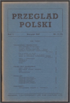 Przegląd Polski 1947, R. 2 nr 8 (14)