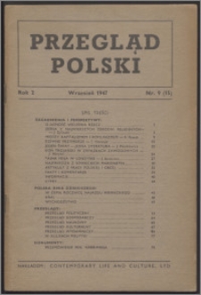Przegląd Polski 1947, R. 2 nr 9 (15)