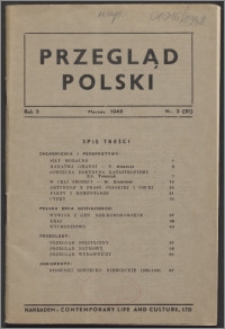 Przegląd Polski 1948, R. 3 nr 3 (21)