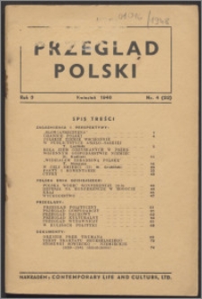 Przegląd Polski 1948, R. 3 nr 4 (22)