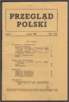 Przegląd Polski 1948, R. 3 nr 7 (25)