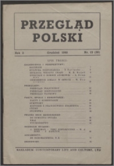 Przegląd Polski 1948, R. 3 nr 12 (30)