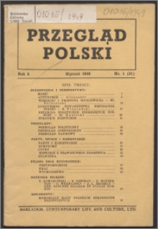 Przegląd Polski 1949, R. 4 nr 1 (31)