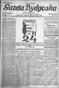 Gazeta Bydgoska 1928.02.16 R.7 nr 38