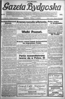 Gazeta Bydgoska 1923.09.15 R.2 nr 211