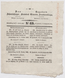 Johannisburger Kreisblatt = Tygodnik Obwodu Jansborskiego 1852 no. 43