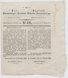 Johannisburger Kreisblatt = Tygodnik Obwodu Jansborskiego 1852 no. 46