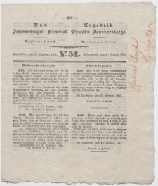Johannisburger Kreisblatt = Tygodnik Obwodu Jansborskiego 1852 no. 51