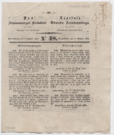 Johannisburger Kreisblatt = Tygodnik Obwodu Jansborskiego 1854 no. 48