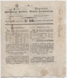 Johannisburger Kreisblatt = Tygodnik Obwodu Jansborskiego 1854 no. 50