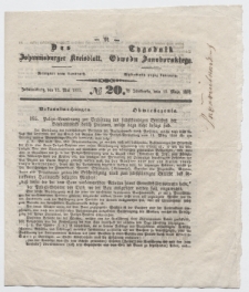Johannisburger Kreisblatt = Tygodnik Obwodu Jansborskiego 1857 no. 20