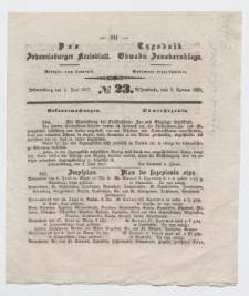 Johannisburger Kreisblatt = Tygodnik Obwodu Jansborskiego 1857 no. 23