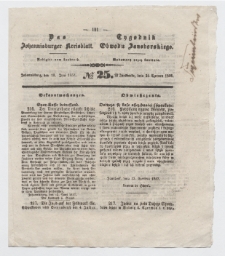 Johannisburger Kreisblatt = Tygodnik Obwodu Jansborskiego 1857 no. 25
