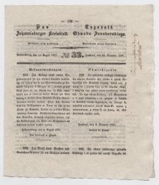 Johannisburger Kreisblatt = Tygodnik Obwodu Jansborskiego 1857 no. 33