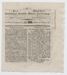Johannisburger Kreisblatt = Tygodnik Obwodu Jansborskiego 1857 no. 36