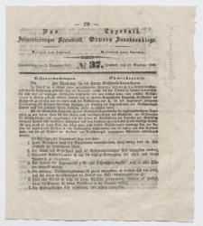 Johannisburger Kreisblatt = Tygodnik Obwodu Jansborskiego 1857 no. 37