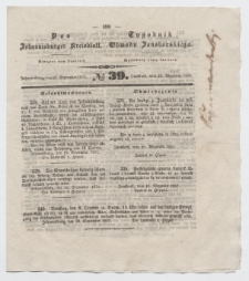 Johannisburger Kreisblatt = Tygodnik Obwodu Jansborskiego 1857 no. 39