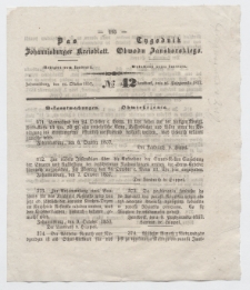 Johannisburger Kreisblatt = Tygodnik Obwodu Jansborskiego 1857 no. 42