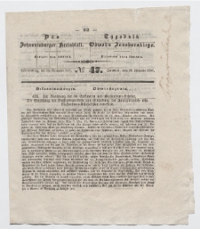 Johannisburger Kreisblatt = Tygodnik Obwodu Jansborskiego 1857 no. 47