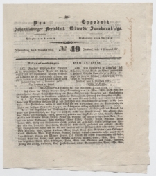 Johannisburger Kreisblatt = Tygodnik Obwodu Jansborskiego 1857 no. 49