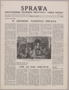Sprawa : dwutygodnik Polskiego Instytutu "Miecz Ducha" 1942, R. 1 nr 8
