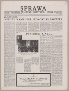 Sprawa : dwutygodnik Polskiego Instytutu "Miecz Ducha" 1943, R. 2 nr 14