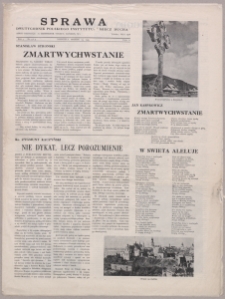 Sprawa : dwutygodnik Polskiego Instytutu "Miecz Ducha" 1945, R. 4 nr 4/5