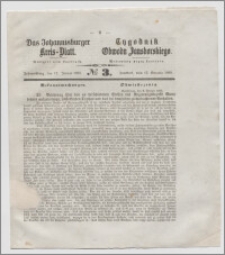 Johannisburger Kreisblatt = Tygodnik Obwodu Jansborskiego 1868 no. 3