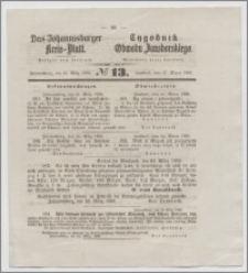 Johannisburger Kreisblatt = Tygodnik Obwodu Jansborskiego 1868 no. 13
