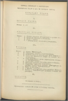 Sprawozdanie / Centrala Informacji i Dokumentacji 1939.11.24, no. 39