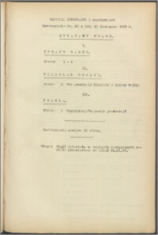 Sprawozdanie / Centrala Informacji i Dokumentacji 1939.11.25, no. 40