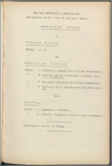 Sprawozdanie / Centrala Informacji i Dokumentacji 1939.11.27, no. 42